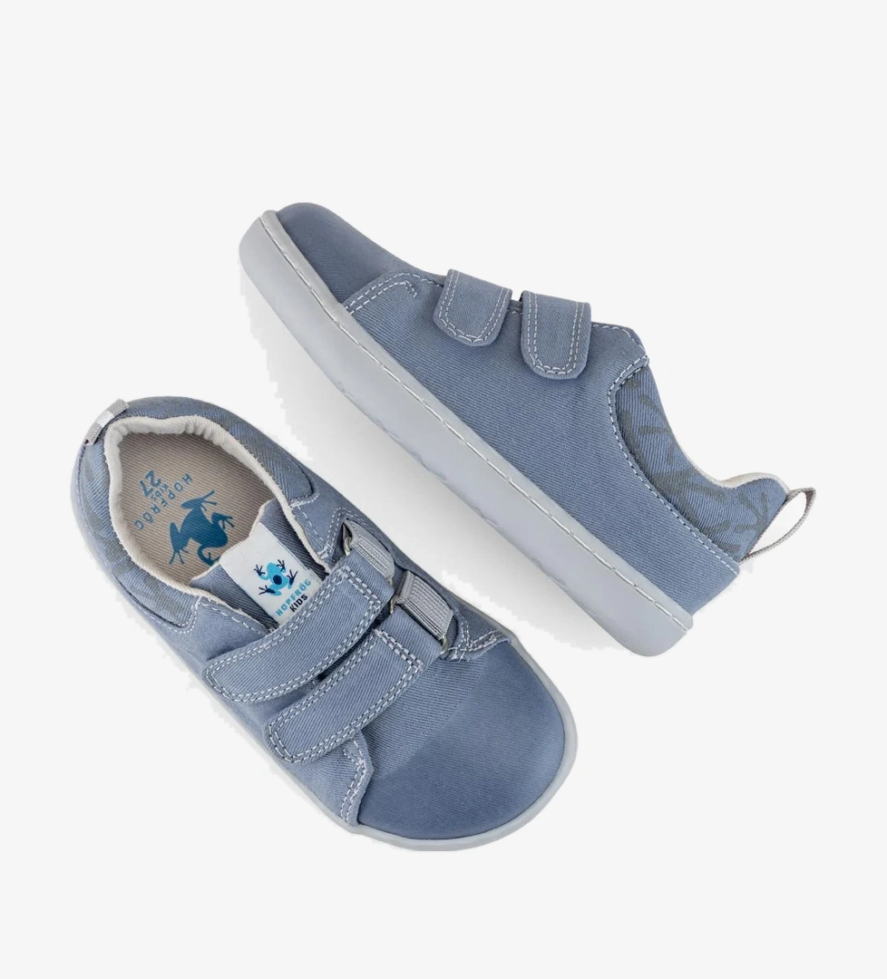 Hopfrög Smart Walker Canvas Play Toz Mavi Çocuk Ayakkabı model görseli